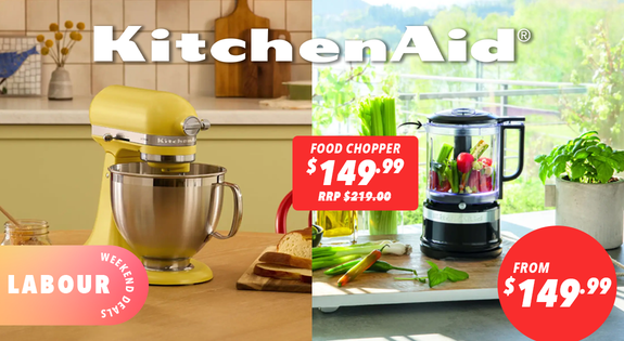 Shop the KitchenAid Labour Weekend Deals! From $149.99! sale