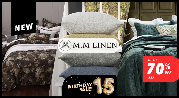 Shop the New! M.M Linen - Up to 70% off RRP sale