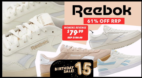 Shop the Reebok Sneakers 61% Off RRP sale