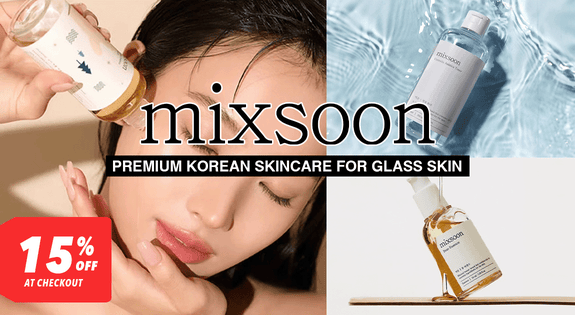 Shop the 15% off mixsoon- Premium Korean Skincare for Glass Skin sale