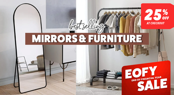 Shop the Mirrors & Furniture - 25% off at Checkout sale