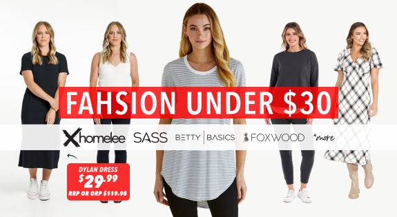 Shop the FASHION UNDER $30!! sale
