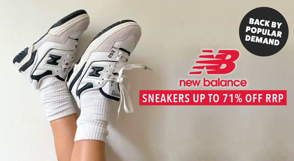 Shop the New Balance Sneakers Up to 71% off RRP - BACK BY POPULAR DEMAND sale
