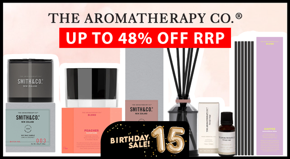 Shop the The Aromatherapy Co up to 48% off RRP! sale