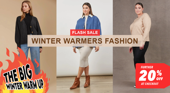 Shop the Winter Warmers Fashion Flash Sale! sale