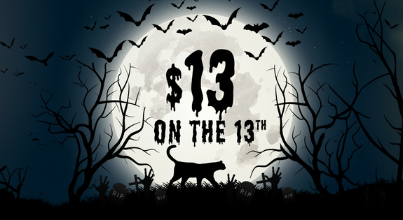 Shop the $13 on Friday the 13th sale