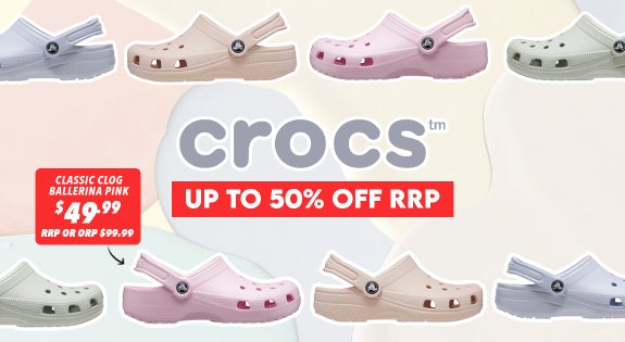 Shop the Crocs - Up to 50% off RRP sale