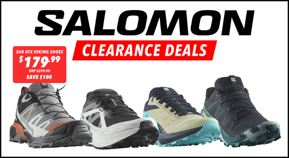Shop the Salomon Clearance Deals - Up to 55% off RRP sale