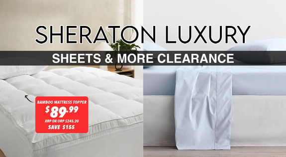 Shop the Sheraton Luxury Sheets & More Clearance! sale