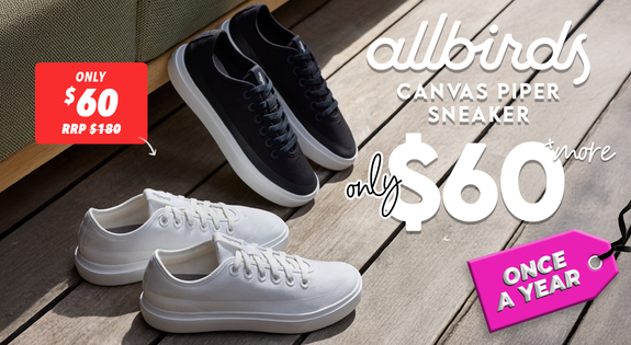 Shop the allbirds - Canvas Piper Sneaker - Only $60 & More sale