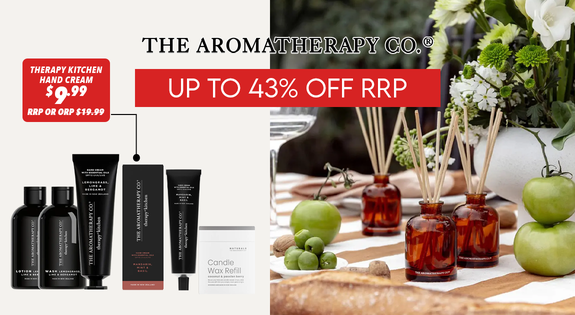 Shop the The Aromatherapy Co. Up to 43% Off RRP sale