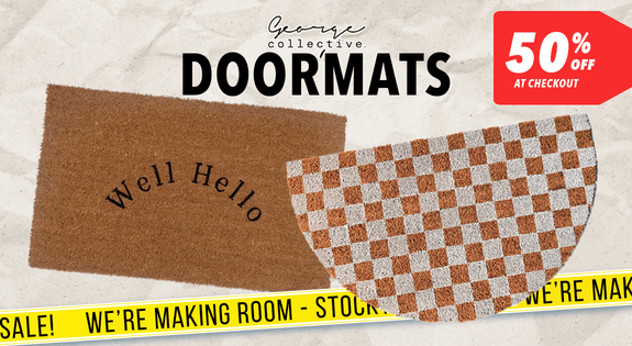 Shop the Doormats - 50% off at Checkout sale