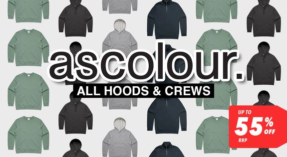 Shop the AS Colour - All Hoods & Crews up to 55% Off RRP sale