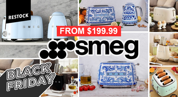 Shop the SMEG Black Friday Blowout! From $199.99! sale
