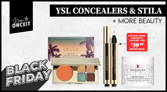 Shop the New to Onceit: YSL Concealers & Stila — Plus More Black Friday Beauty sale