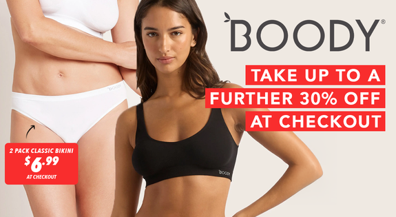 Shop the Boody - Take Up to a Further 30% Off at Checkout & More sale