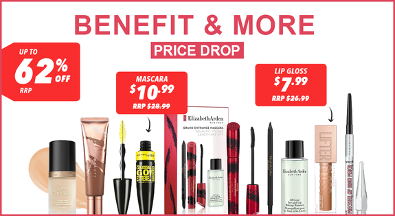 Shop the Benefit & More Price Drop! sale