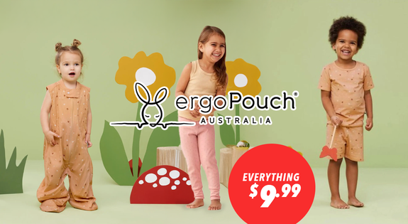 Shop the Ergopouch - Everything $9.99 sale