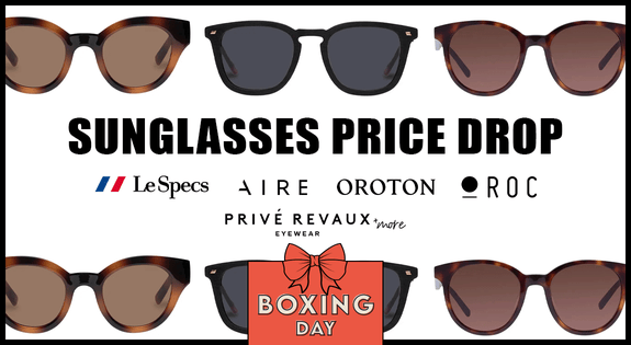 Shop the Sunglasses Boxing Day Price Drop sale