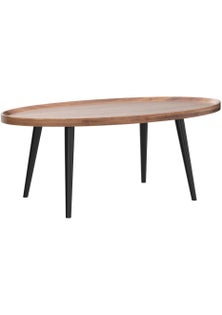 Oval Coffee Table Side End Table-80cm