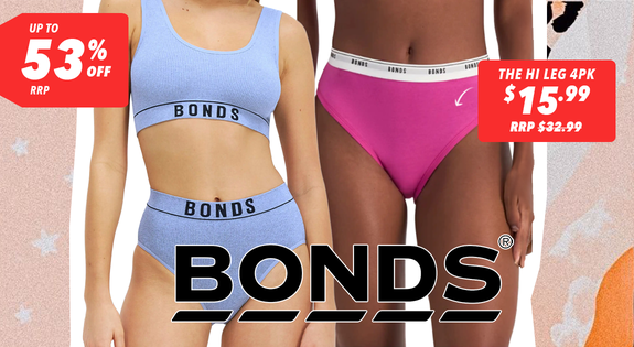 Shop the Bonds - Amazing Deals - Up to 53% Off RRP sale