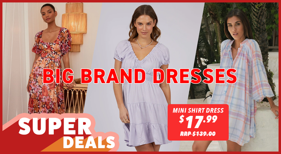 Shop the Dresses Super Deal sale