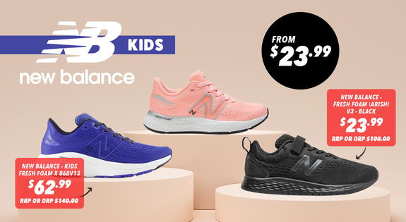 Shop the New Balance for the Family - Up to 73% off RRP sale