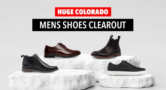 Shop the Huge Colorado Mens Shoe Clearout sale