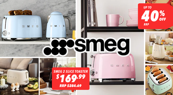 Shop the SMEG Steals! Up to 40% off RRP! sale