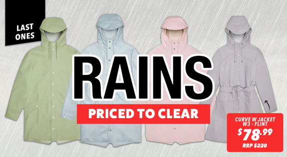 Shop the Rains Last Ones - Priced to Clear sale