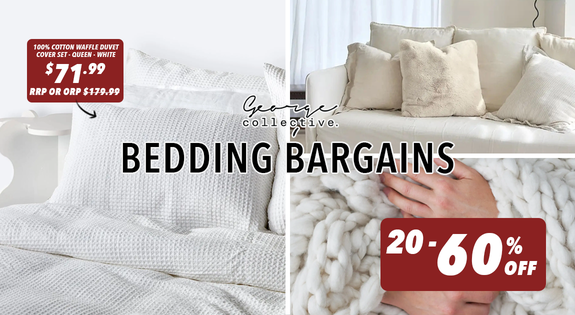 Shop the Bedding Bargains - 20-60% off RRP! sale