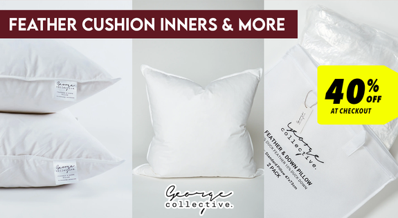 Shop the 40% Off Feather Cushion Inners & More at checkout sale