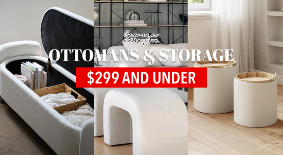 Shop the Ottomans & Storage $299 and Under sale