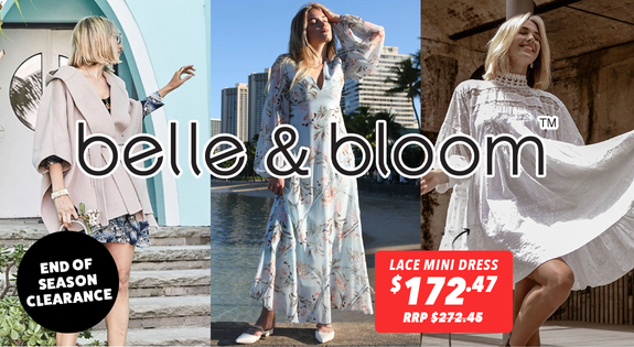 Shop the Belle & Bloom - End of Season Clearance! sale