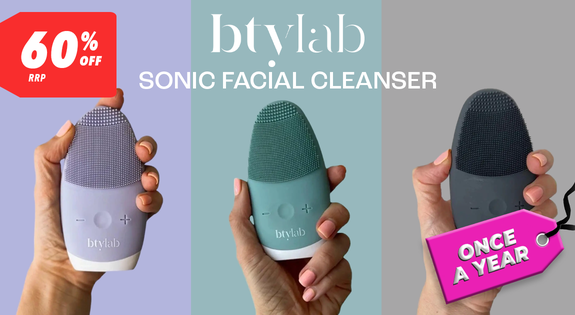Shop the BTY Lab 2-in-1 Sonic Cleanser - 60% Off RRP sale