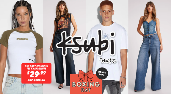 Shop the Ksubi & More Boxing Day Deals sale