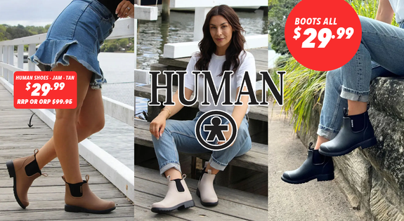 Shop the Human Shoes - Boots All $29.99 sale