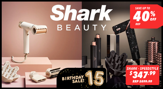 Shop the Shark Beauty  -  save up to 40% off RRP sale