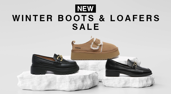 Shop the NEW Winter Boots & Loafers Sale sale