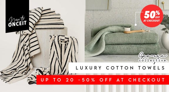 Shop the Luxury Cotton Towels - Up to 50% at checkout! sale
