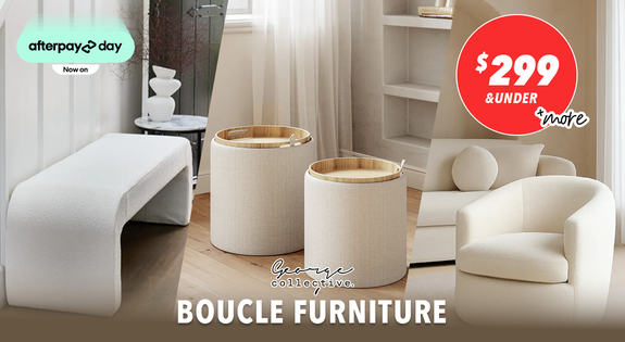 Shop the Boucle Furniture $299 & Under + More! sale