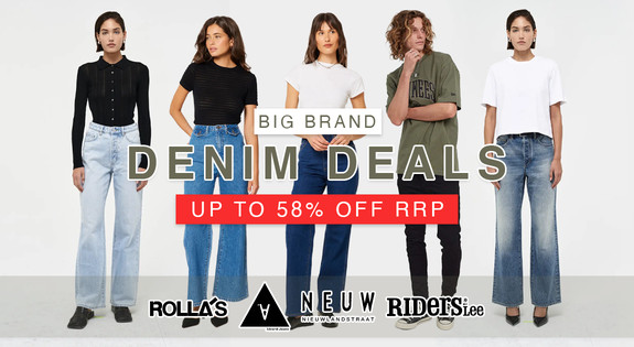 Shop the Big Brand Denim Deals Up to 58% off RRP! sale