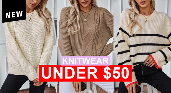 Shop the NEW Knitwear Under $50! sale