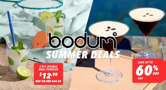 Shop the Bodum Hot Summer Deals - Save Up to 60% off RRP! sale