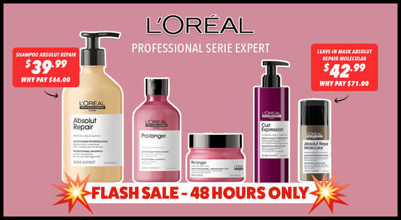 Shop the Loreal Professional Serie Expert 48hr Flash Sale! sale