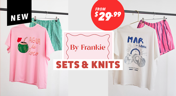 Shop the NEW By Frankie Sets & Knits From $29.99! sale