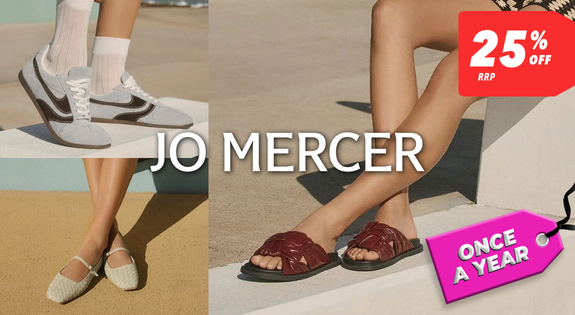 Shop the Jo Mercer Designer Footwear - 25% Off RRP sale