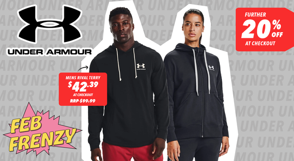 Shop the Under Armour - Further 20% Off at Checkout sale