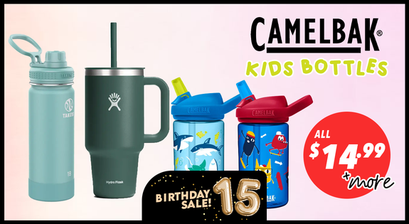 Shop the Camelbak Kids Bottles - All $14.99 & More sale