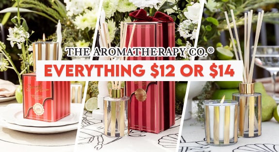 Shop the Aromatherapy Co Everything $12 or $14 sale
